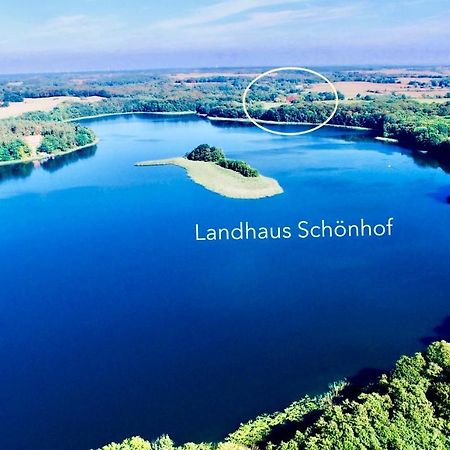 Landhaus Schoenhof Feldberger Seenlandschaft Exterior foto